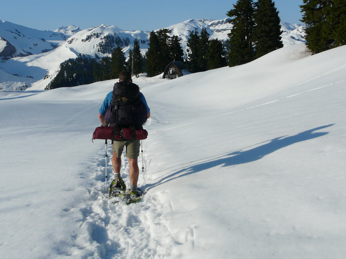 Snow Shoeing Bear Valley Angels Camp California USA