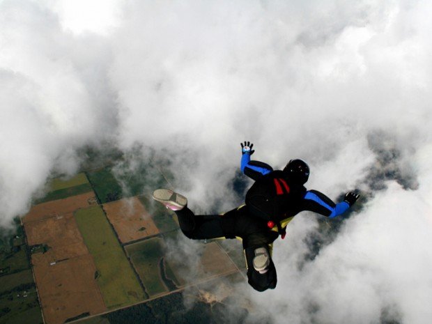 “Skydiving at Des Moines”