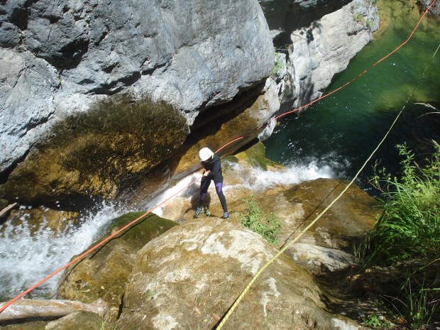 ''Canyoning in Orlias Canyon, Mt. Olympus''
